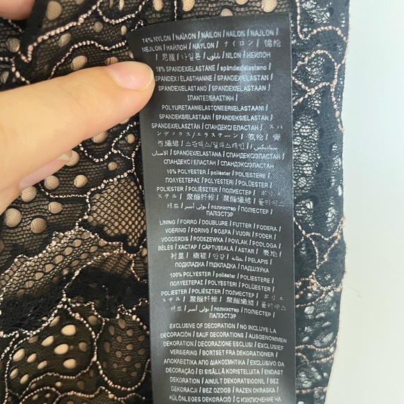 Guess Elegant Black Lace Cocktail Dress – Size S - Picture 5 of 11